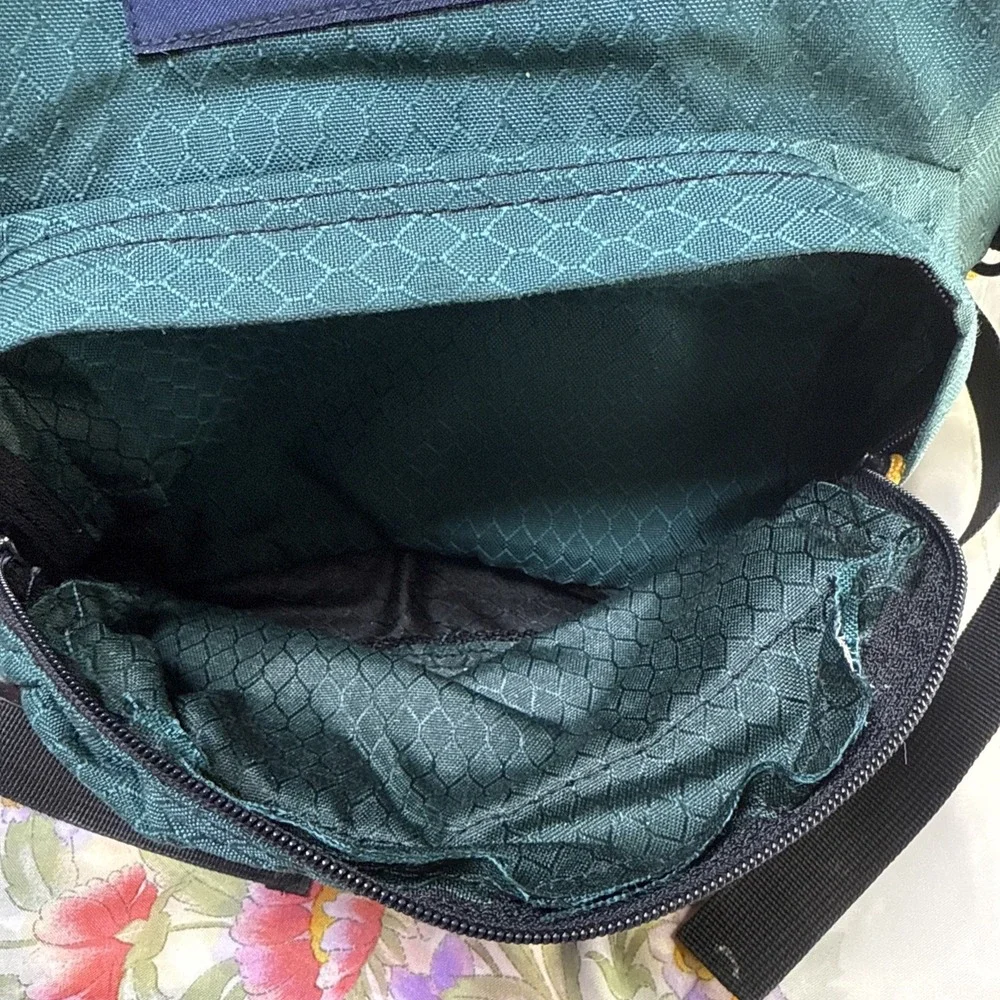 Jansport Mini Backpack Fanny‎ Pack Teal Convertible Waist Bag